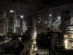 New York at night