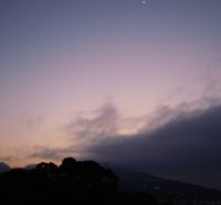 Different color of sky