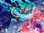 Hatsune Miku x Megurine Luka