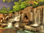 waterfall scenery