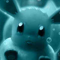 Underwater Eevee