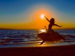 Dance at the beach