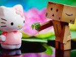 Danbo Loves Kitty