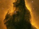 Portion of the Eagle Nebula