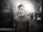 Harry Potter - Black and White Train Station