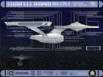 Star Trek - Starship USS Enterprise - Side