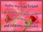 â™¥ Weekend Wishes â™¥