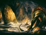 "Kraken squid monster"...