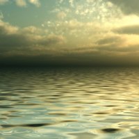 cg 3d render seascape