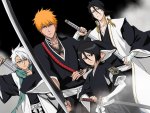 Toushirou, Ichigo, Rukia, Byakuya