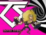 Twisted Sister Wallpaper