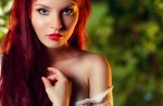 redhead beauty