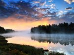 Early Morning on the Forest River