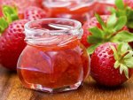 Strawberries In A jar.