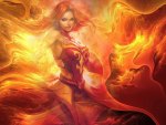 Flame Woman