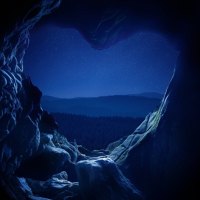 Blue  Love in the night