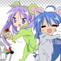 Cosplay Konata and Kagami