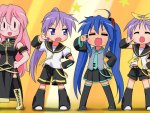 Lucky Star Vocaloid Cosplay