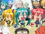 Chibi Miku and friends