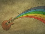 Rainbow guitar