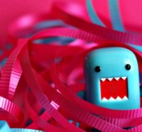 Domo in ribbons