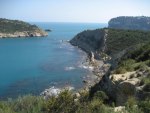 Mediterranian sea near Portichol Spain