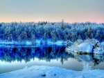 Ice Blue Lake