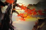 Japanese tree painting