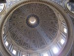 The dome of St. Peter in Rome