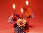 flower candles
