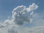 Clouds in blue Sky