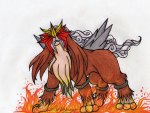 Drawing Of Entei