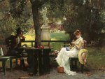 In Love - by Marcus Stone 1888