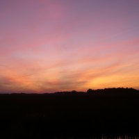 Sunrise over Folly River