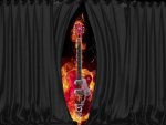 BURNING GUITAR