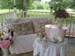 Pretty Picnic on the Porch