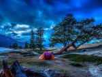 Campsite Blue Hour