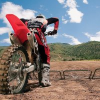 HONDA CRF250R STARTING GRID
