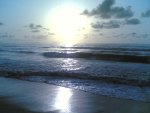 The Rising Sun at Marina Beach