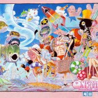 Straw Hat Crew Fishman Island Pink