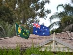 Aussie flags