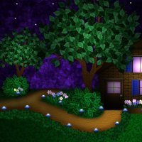 Evening Summer Cottage