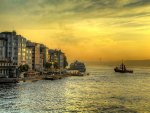 Sunset over Istanbul