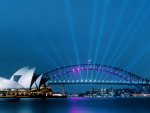 Sydney Australia's Opera House at Night
