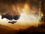 Steampunk Airship