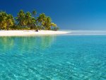 Tropical White Beach & Crystal Clear Water