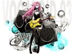 guitar megurine_luka vocaloid
