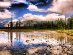 Jasper National Park, Canada in HDR