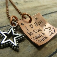 I â™¥ you to the moon and back