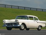 1957 ford stock white